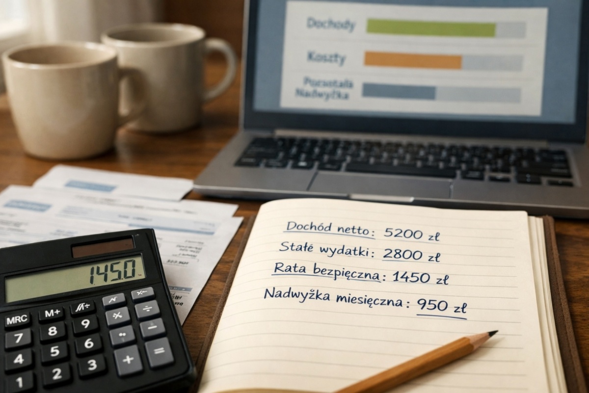 Jak obliczyć zdolność kredytową, zanim bank powie Ci nie